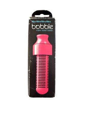 Bobble Pink Water Bottle Filter Pink New